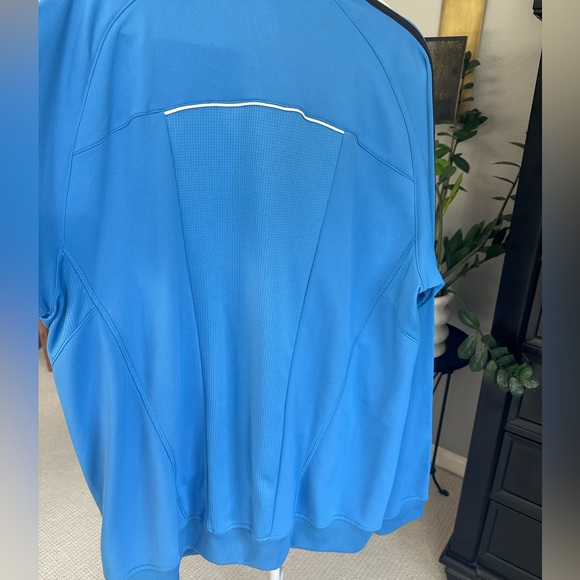 Adidas Men's Blue Track Jacket, size 2XL - Picture 4 of 9